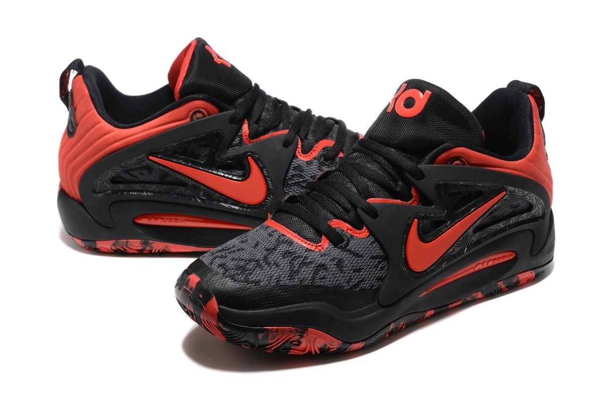 NIKE KD 15 x BLACK UNIVERSITY RED - Phantom Kicks