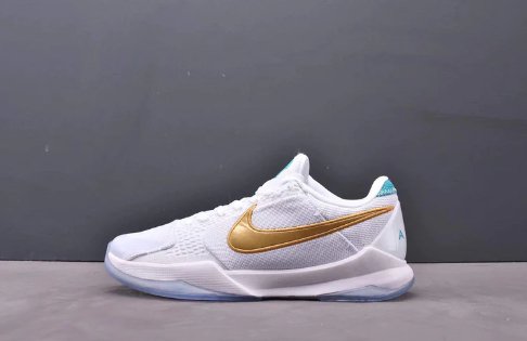 NIKE KOBE 5 x UNDEFEATED WHAT IF WHITE - Phantom Kicks
