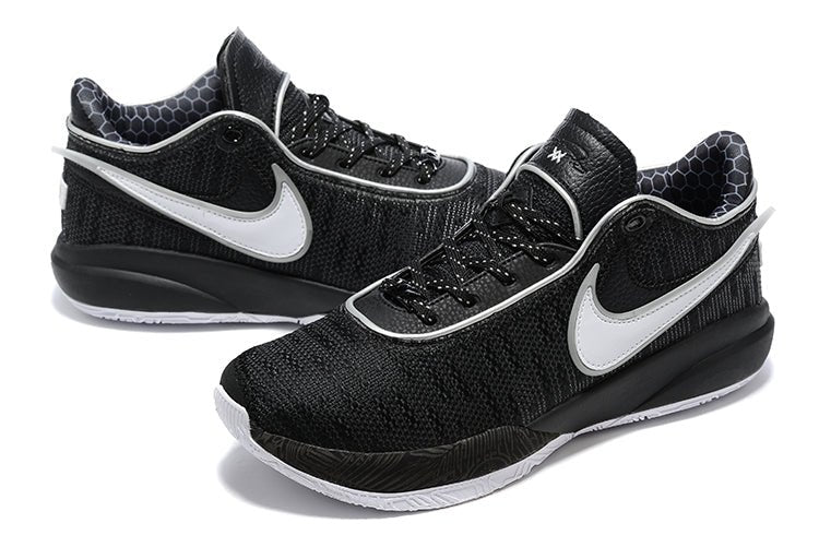 NIKE LEBRON 20 x BLACK WHITE - Phantom Kicks