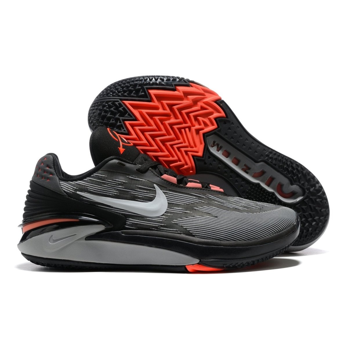 NIKE ZOOM G.T. CUT 2 x BLACK BRIGHT CRIMSON - Phantom Kicks