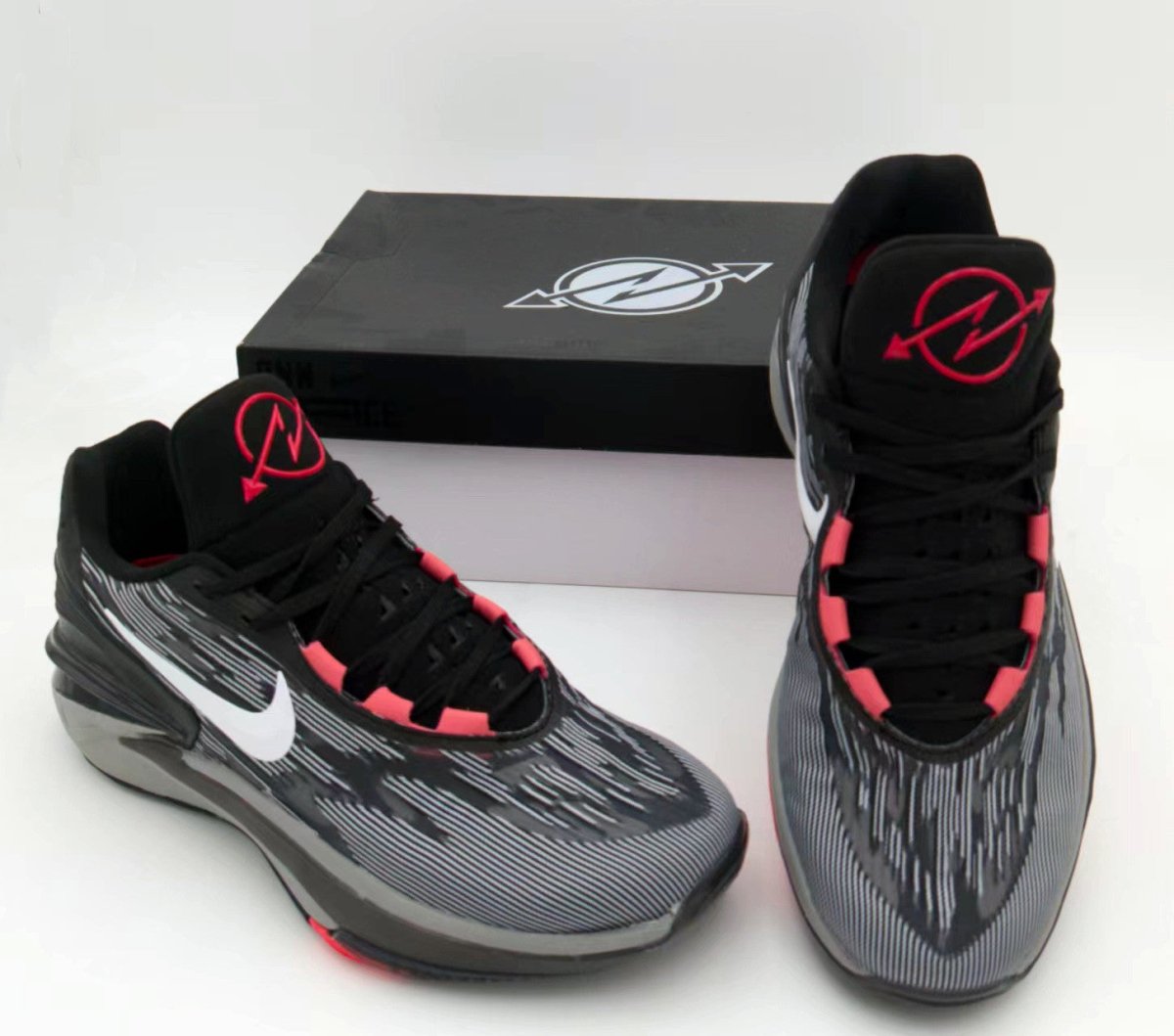 NIKE ZOOM G.T. CUT 2 x BLACK BRIGHT CRIMSON - Phantom Kicks