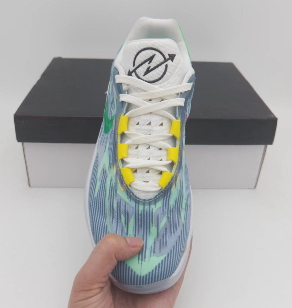 NIKE ZOOM G.T. CUT 2 x BLUE GREEN GUM - Phantom Kicks