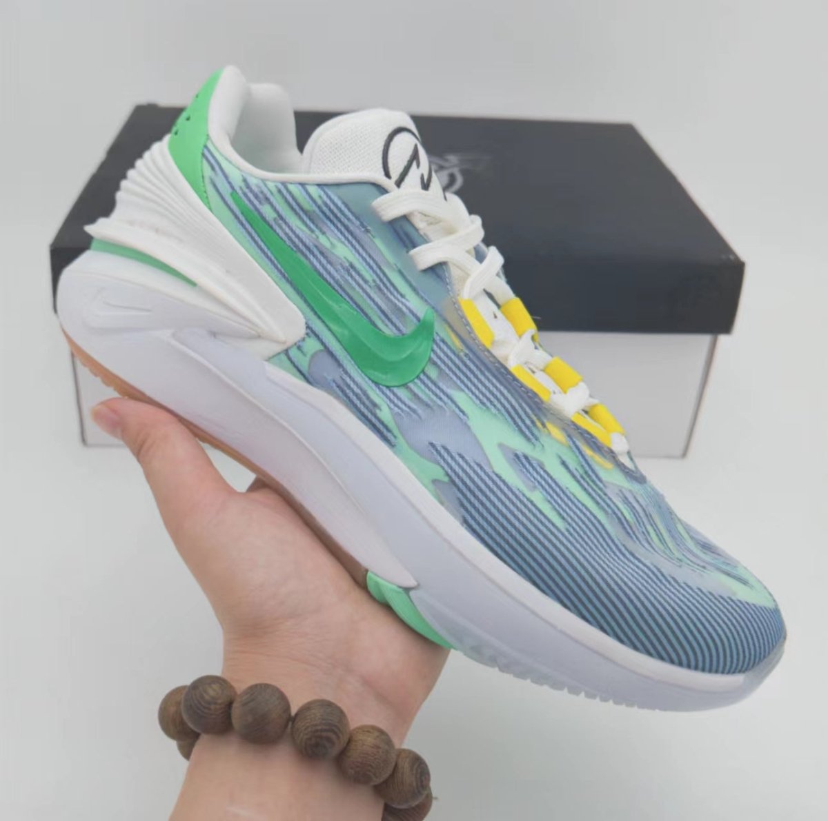 NIKE ZOOM G.T. CUT 2 x BLUE GREEN GUM - Phantom Kicks