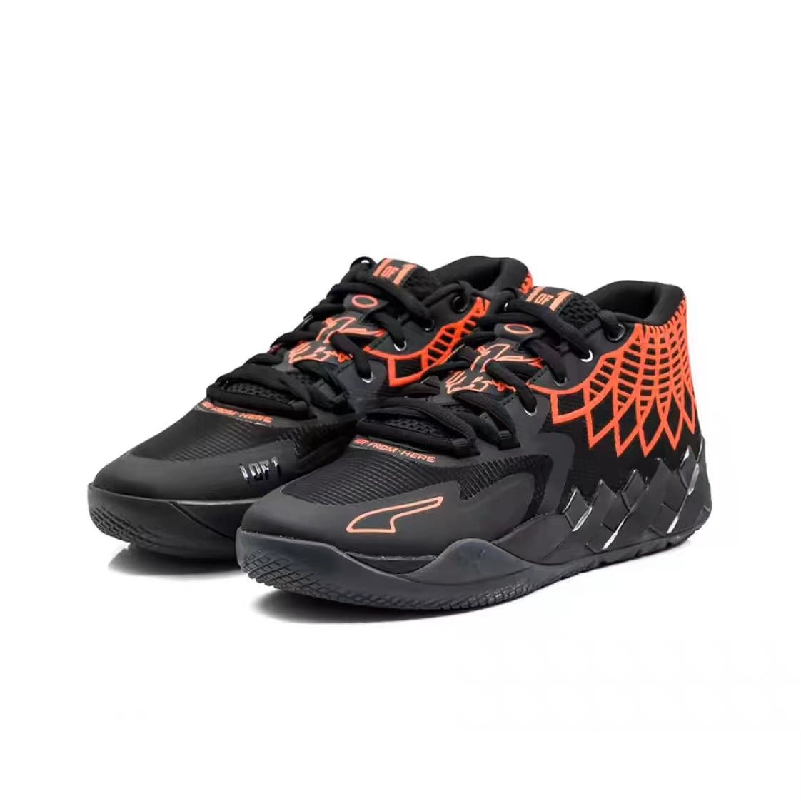 PUMA LAMELO BALL MB.01 x BLACK RED BLAST - Phantom Kicks